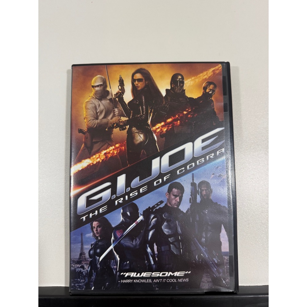 Paramount G.I. Joe The Rise of Cobra DVD Movie OS Black Good Action‎ Widescreen